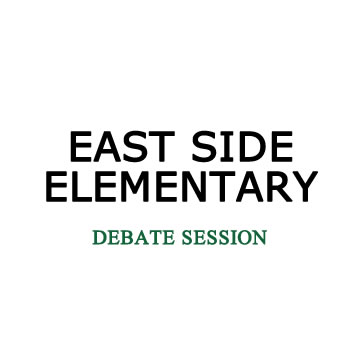 IBA East Side ES Debate