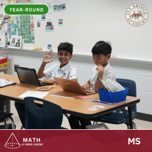 Year-Round MS Math Tutoring